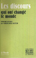 Couverture Les discours qui ont changé le monde Editions Flammarion / Le Monde (Les livres qui ont changés le monde) 2009