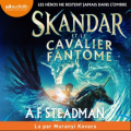 Couverture Skandar, tome 2 : Skandar et le cavalier fantôme Editions Audiolib 2023