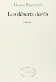 Couverture Les déserts dorés Editions Denoël 1985