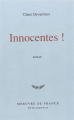 Couverture Innocentes ! Editions Mercure de France 1988