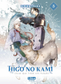 Couverture Higo no Kami : Celui qui tisse les fleurs, tome 3 Editions Vega / Dupuis (Shôjô) 2024