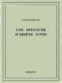Couverture Une aventure d'Arsène Lupin Editions Bibebook 2015