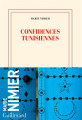 Couverture Confidences tunisiennes Editions Gallimard  (Blanche) 2024