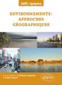 Couverture Environnements : Approches géographiques Editions Ellipses 2023