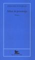 Couverture Début de printemps Editions de La Table ronde (Quai voltaire) 2007