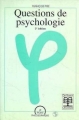 Couverture Questions de psychologie Editions de Boeck (Le point philosophique) 1992