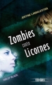 Couverture Zombies contre licornes Editions Fleuve (Territoires) 2011