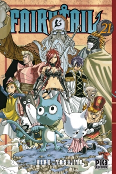 Couverture Fairy Tail, tome 21