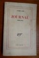 Couverture Journal 1939 - 1942 Editions Gallimard  1946