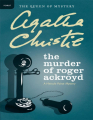 Couverture Le meurtre de Roger Ackroyd Editions HarperCollins 2011