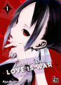 Couverture Kaguya-sama : Love is war, tome 01 Editions Pika (Seinen) 2021