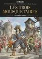 Couverture Les Trois Mousquetaires (BD) Editions Glénat (Les incontournables de la littérature en BD) 2022