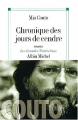 Couverture Chronique des jours de cendre Editions Albin Michel (Les grandes traductions) 2003