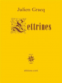 Couverture Lettrines Editions José Corti 2016
