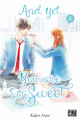 Couverture And yet, you are so sweet, tome 8 Editions Pika (Shôjo - Cherry blush) 2024