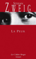 Couverture La peur Editions Grasset (Les Cahiers Rouges) 2002