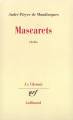 Couverture Mascarets Editions Gallimard  (Le chemin) 1971