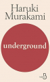 Couverture Underground Editions Belfond 2013