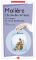 Couverture L'École des femmes Editions Flammarion (GF) 2022