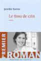 Couverture Le tissu de crin Editions Mercure de France (Bleue) 2024