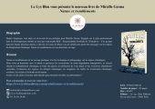 Couverture Nature et tremblements Editions Le lys bleu 2023