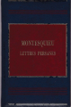 Couverture Lettres persanes Editions Booking International (Classiques français) 1993