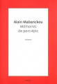 Couverture Mémoires de porc-épic Editions Seuil / Delcourt 2013