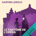 Couverture Le Fantôme de l'Opéra Editions Audible studios 2023