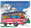 Couverture Les Monsieur Madame aux Etats-Unis Editions Hachette (Jeunesse) 2019