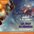 Couverture The Expanse, tome 5 : Les Jeux de Némésis Editions Audiolib 2022