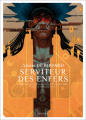 Couverture Les Chroniques Aztèques, tome 1 : D'Obsidienne et de sang / Serviteur des enfers Editions Mnémos 2024