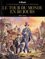 Couverture Le tour du monde en 80 jours (BD) Editions Glénat (Les incontournables de la littérature en BD) 2022