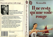 Couverture il ne resta qu'une voile rouge Editions J'ai Lu 1982