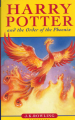 Couverture Harry Potter, tome 5 : Harry Potter et l'Ordre du Phénix Editions Bloomsbury 2004