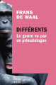 Couverture Différents : Le genre vu par un primatologue Editions Les Liens qui Libèrent 2022