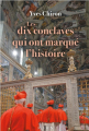 Couverture Les dix conclaves qui ont marqué l'histoire Editions Perrin 2024