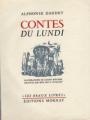 Couverture Contes du lundi Editions Rencontre Lausanne 1966