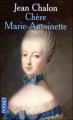 Couverture Chère Marie-Antoinette  Editions Pocket 2006