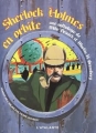 Couverture Sherlock Holmes en orbite Editions L'Atalante (La Dentelle du cygne) 1999