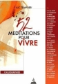 Couverture 52 méditations pour vivre Editions Dervy 2011