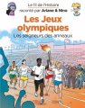 Couverture Le fil de l’Histoire raconté par Ariane & Nino : Les jeux olympiques :  Le seigneur des anneaux  Editions Dupuis 2024