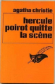 Couverture Hercule Poirot quitte la scène Editions Librairie des  Champs-Elysées  (Le masque) 1979