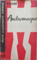 Couverture Andromaque Editions Bordas 1963