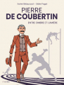 Couverture Pierre de Coubertin : entre ombre et lumière Editions Steinkis 2024