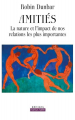Couverture Amitiés : La nature et l'impact de nos relations les plus importantes Editions Markus Haller 2023