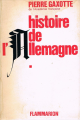 Couverture Histoire de l'Allemagne  Editions Flammarion 1963