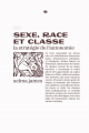 Couverture Sexe, race et classe Editions Autoédité 2024