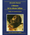 Couverture L'histoire de la colonne infâme  Editions Ombres (Petite Bibliothèque) 1993