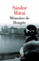Couverture Mémoires de Hongrie Editions Albin Michel 2006