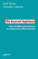 Couverture Un boycott légitime Editions La Fabrique 2016